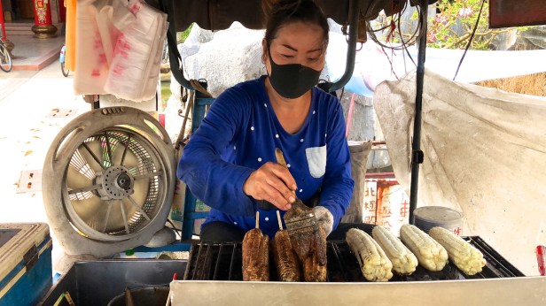 嘉義溪口烤玉米001